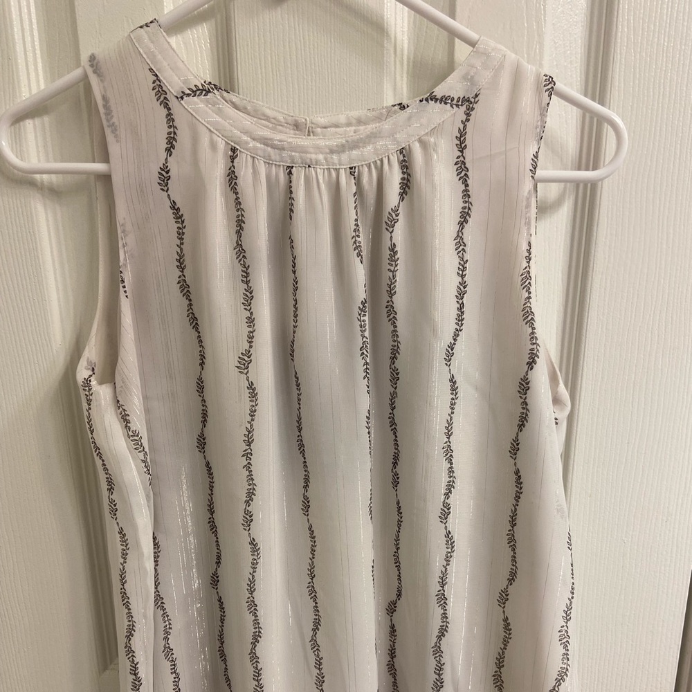 LOFT Outlet Cream Blouse